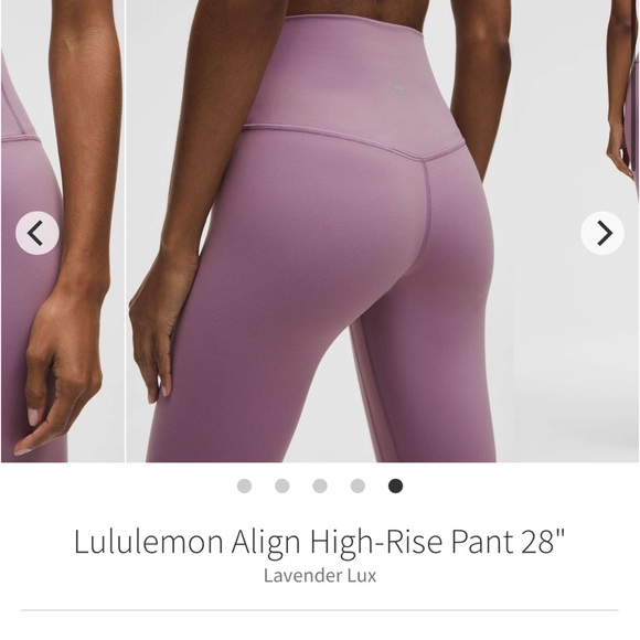 Lululemon Align High-Rise Pant 28" Size 6 - Picture 4 of 8